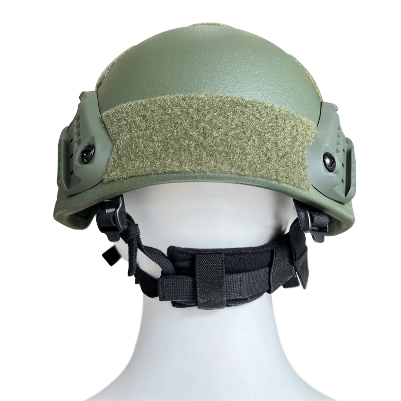 Army Green Aramid Combat Mich Tactical Bullet Proof Helmet for Head Protection