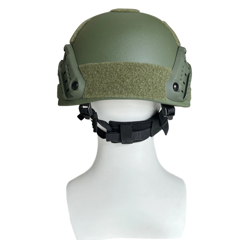 Army Green Aramid Combat Mich Tactical Bullet Proof Helmet for Head Protection